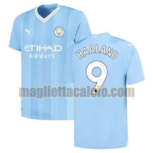 maglia prima haaland 9 manchester city uomo 2023-2024