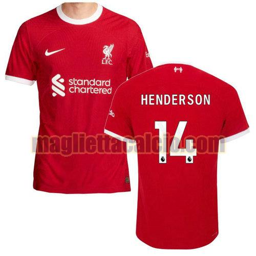 maglia prima henderson 14 liverpool uomo 2023-2024