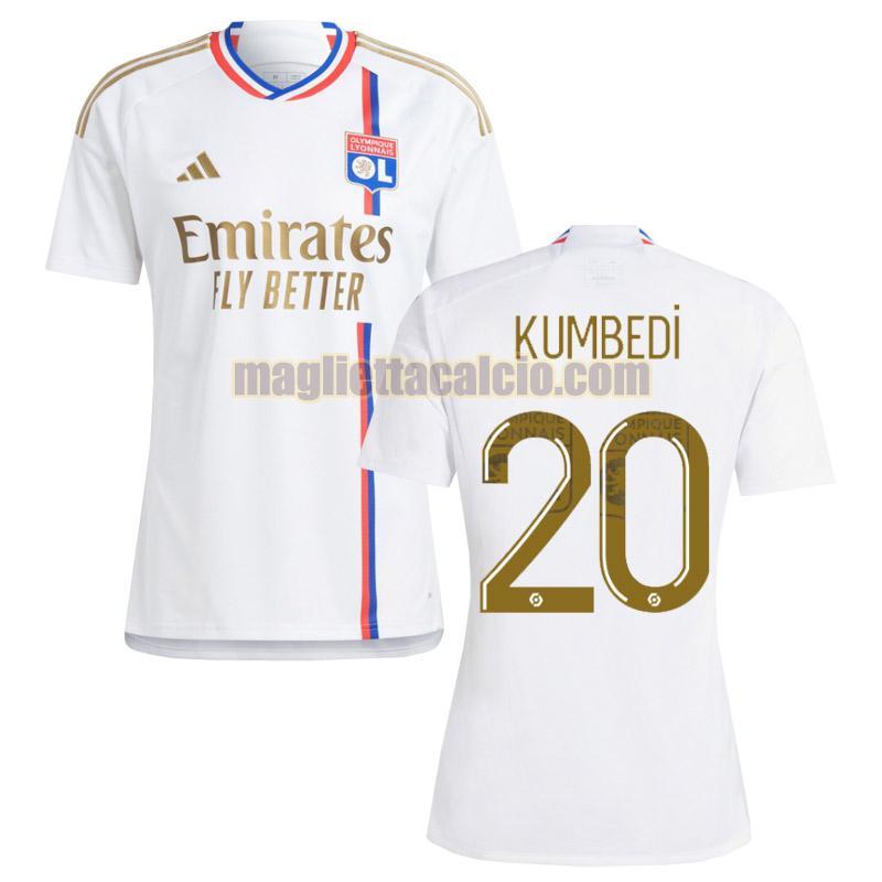 maglia prima kumbedi 20 olympique lyon uomo 2023-2024