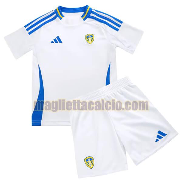 maglia prima leeds united bambino 2024-2025