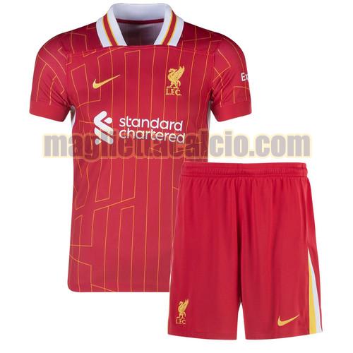 maglia prima liverpool bambino 2024-2025