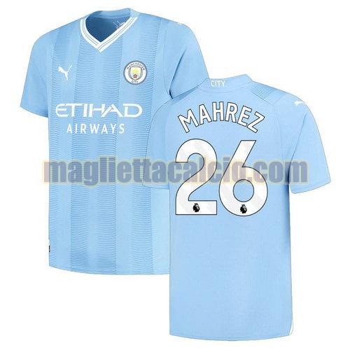 maglia prima mahrez 26 manchester city uomo 2023-2024