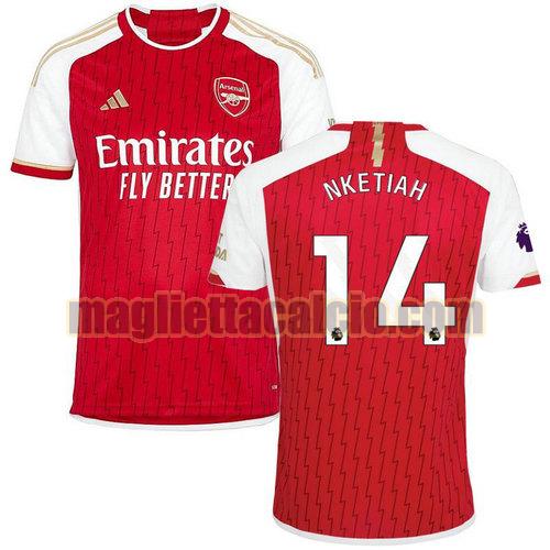 maglia prima nketiah 14 arsenal uomo 2023-2024