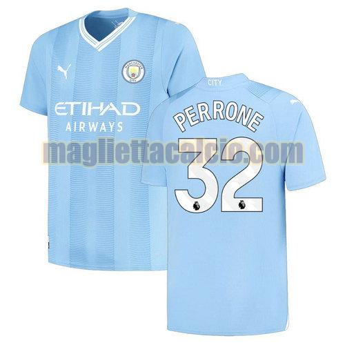 maglia prima perrone 32 manchester city uomo 2023-2024