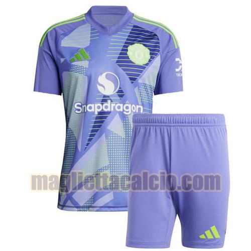 maglia prima portiere manchester united bambino 2024