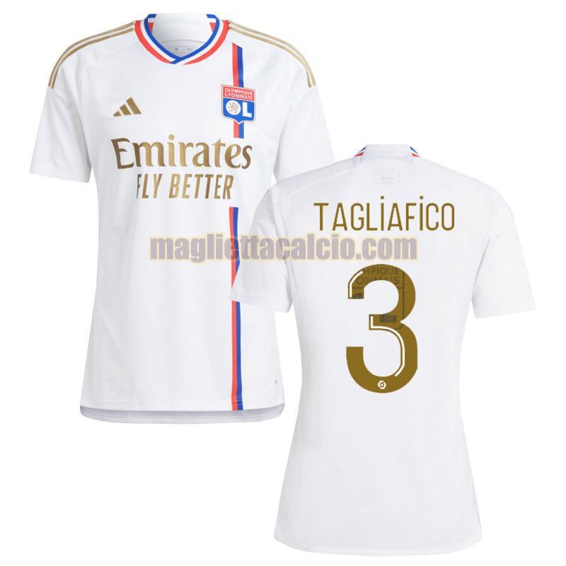 maglia prima tagliafico 3 olympique lyon uomo 2023-2024