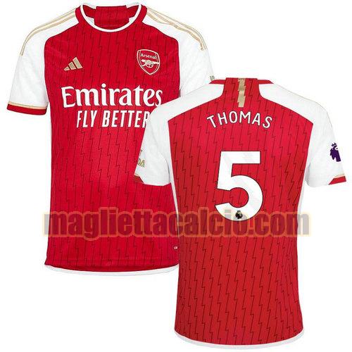 maglia prima thomas 5 arsenal uomo 2023-2024