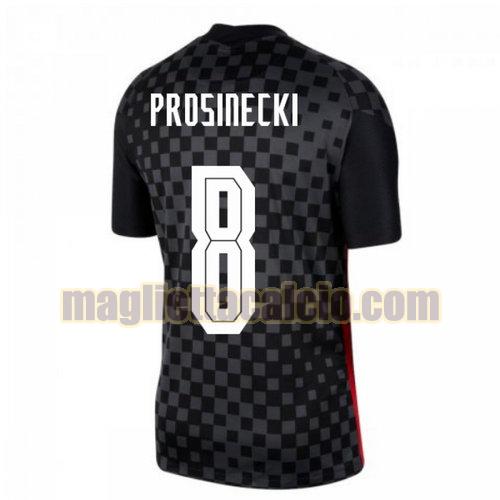 maglia prosinecki 8 croazia uomo seconda 2020-2021