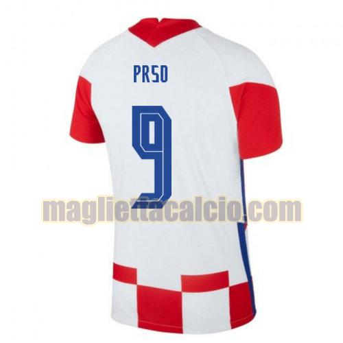 maglia prso 9 croazia uomo prima 2020-2021