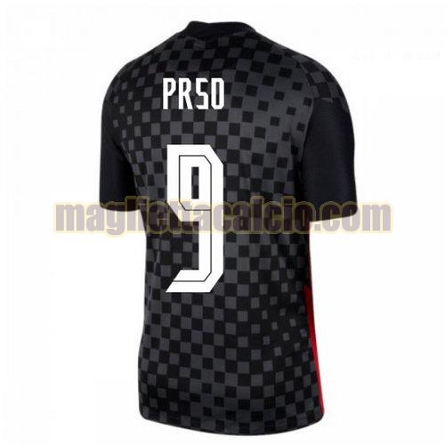 maglia prso 9 croazia uomo seconda 2020-2021