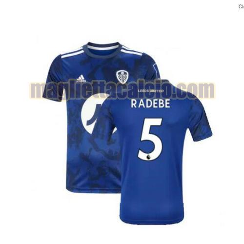 maglia radebe 5 leeds united uomo seconda 2021-2022