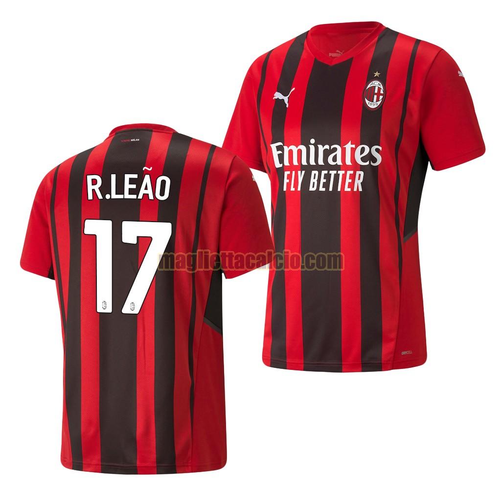 maglia rafael leao 17 ac milan uomo prima 2021-2022