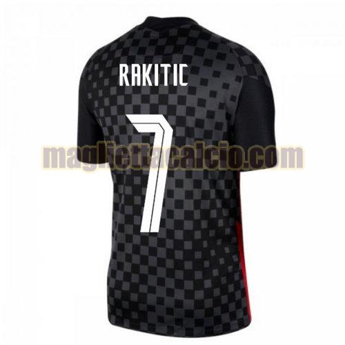 maglia rakitic 7 croazia uomo seconda 2020-2021