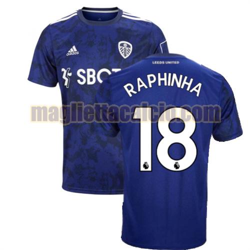 maglia raphinha 18 leeds united uomo seconda 2021-2022