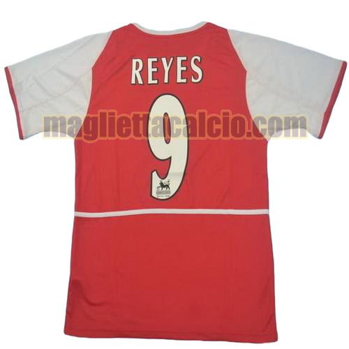 maglia reyes 9 arsenal uomo prima divisa 2002-2004