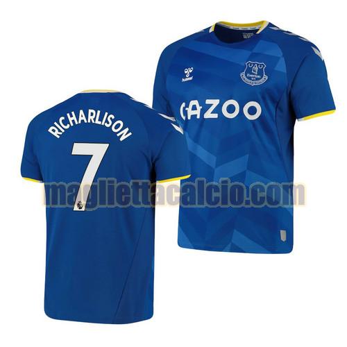 maglia richarlison 7 everton uomo prima 2021-2022