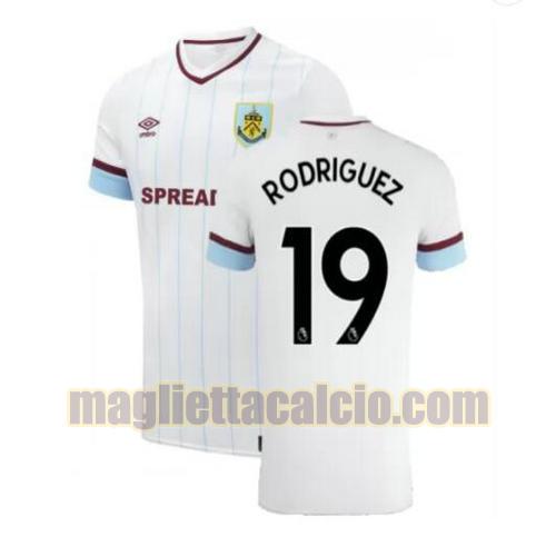 maglia rodriguez 19 burnley fc uomo seconda 2021-2022