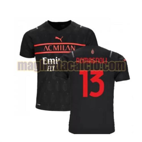 maglia romagnoli 13 ac milan uomo terza 2021-2022