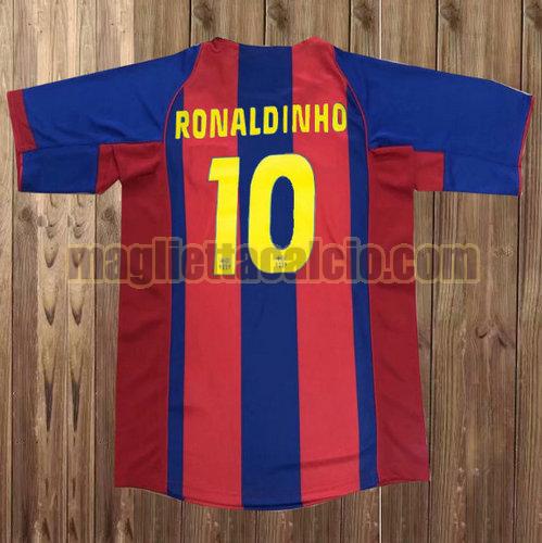 maglia ronaldinho 10 barcellona uomo prima divisa 2004-2005