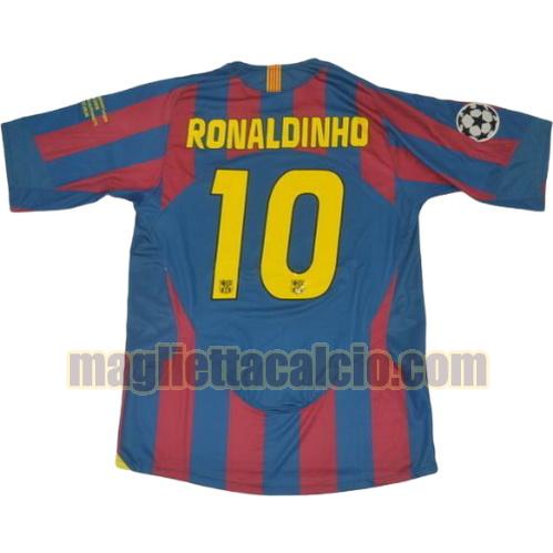 maglia ronaldinho 10 barcellona uomo prima divisa 2005-2006