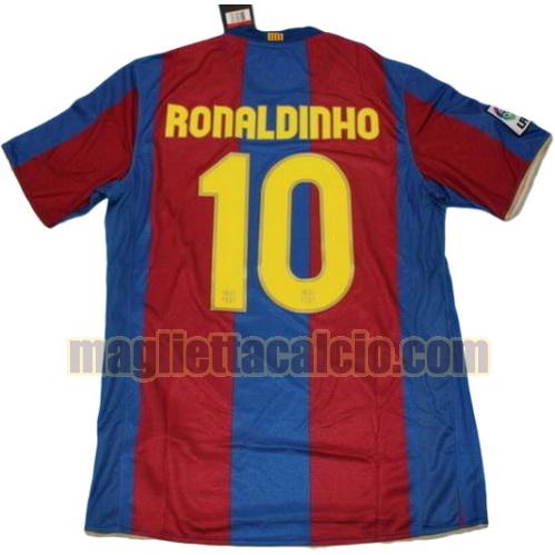 maglia ronaldinho 10 barcellona uomo prima divisa 2007-2008