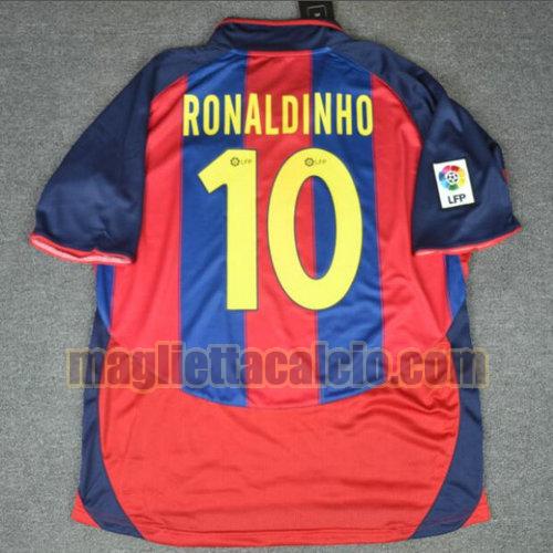 maglia ronaldinho 9 barcellona uomo prima divisa 2003-2004