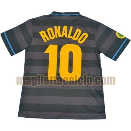 maglia ronaldo 10 inter milan uomo seconda divisa 1997-1998