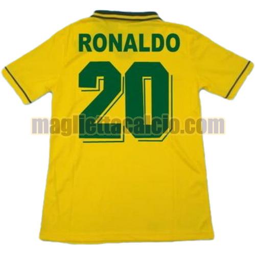 maglia ronaldo 20 brasile uomo prima divisa coppa del mondo 1994