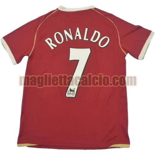 maglia ronaldo 7 manchester united uomo prima divisa 2005-2006