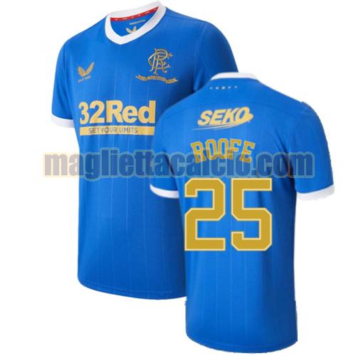 maglia roofe 25 glasgow rangers uomo prima 2021-2022