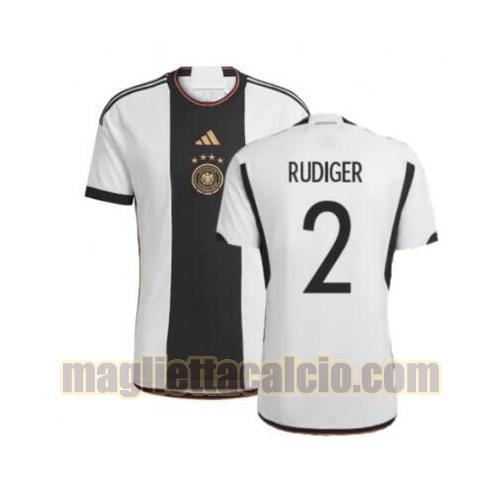 maglia rudiger 2 germania uomo prima 2022