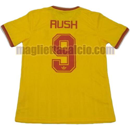 maglia rush 9 liverpool uomo seconda divisa 1985-1986