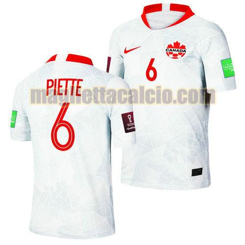 maglia samuel piette 6 canada uomo seconda 2022