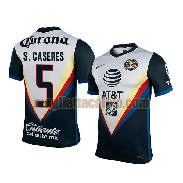 maglia santiago caseres 5 club américa uomo seconda 2020-2021