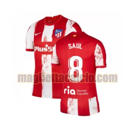 maglia saul 8 atletico madrid uomo prima 2021-2022