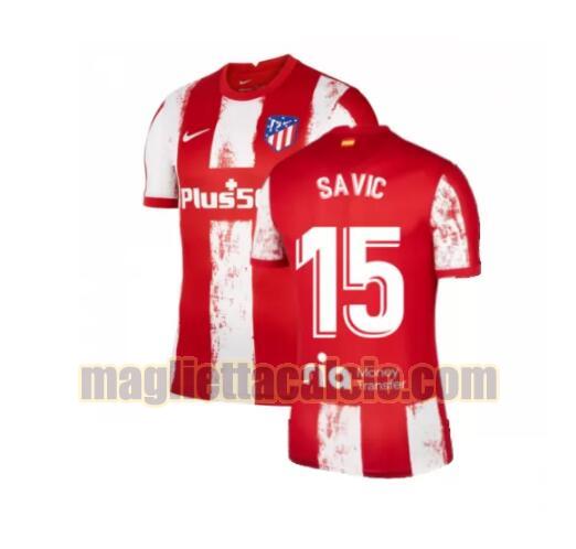 maglia savic 15 atletico madrid uomo prima 2021-2022