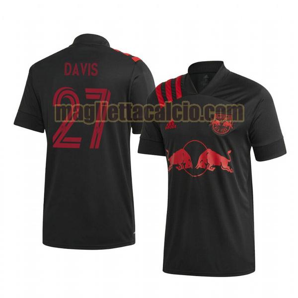 maglia sean davis 27 new york red bulls uomo seconda 2020-2021