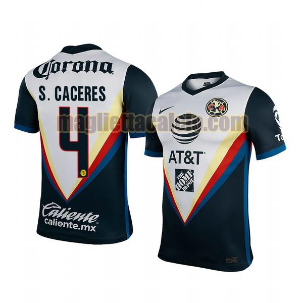 maglia sebastian caceres 4 club américa uomo seconda 2020-2021