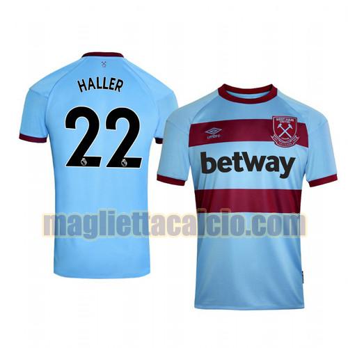 maglia sebastien haller 22 west ham uomo seconda 2020-2021