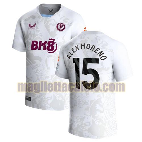 maglia seconda alex moreno 15 aston villa uomo 2023-2024