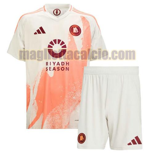 maglia seconda as roma bambino 2024-2025