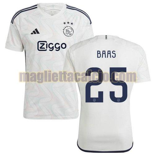 maglia seconda baas 25 afc ajax uomo 2023-2024