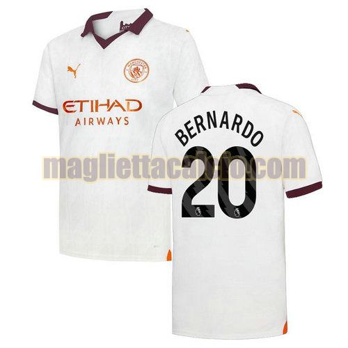 maglia seconda bernardo 20 manchester city uomo 2023-2024