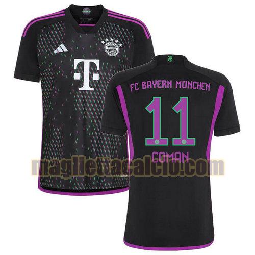 maglia seconda coman 11 bayern monaco uomo 2023-2024