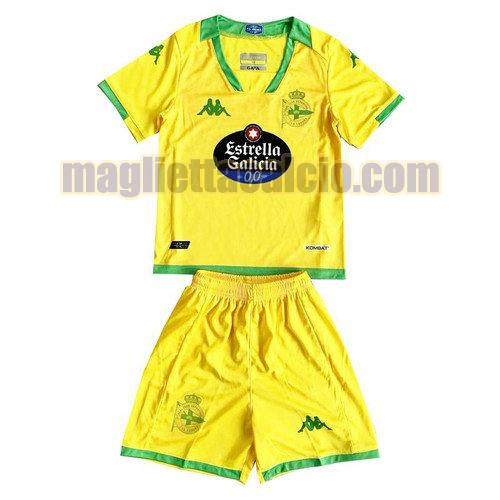 maglia seconda deportivo coruna bambino 2024-2025