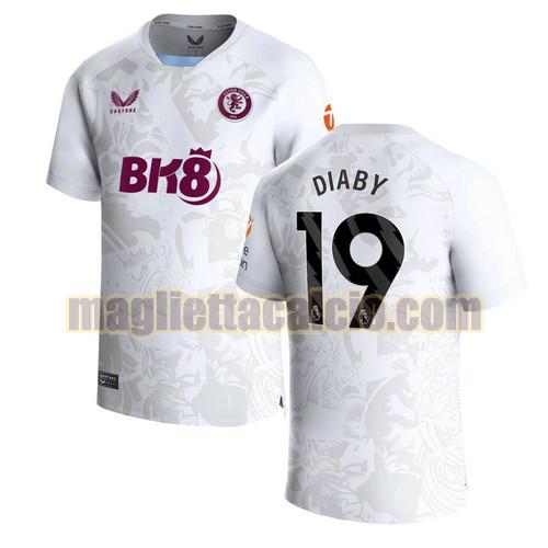 maglia seconda diaby 19 aston villa uomo 2023-2024