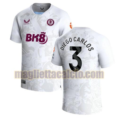 maglia seconda diego carlos 3 aston villa uomo 2023-2024