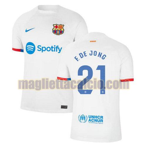 maglia seconda f. de jong 21 barcellona uomo 2023-2024