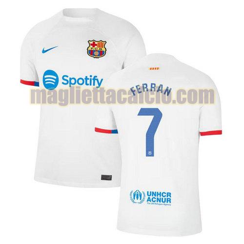 maglia seconda ferran 7 barcellona uomo 2023-2024