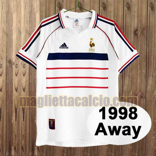 maglia seconda francia uomo 1998